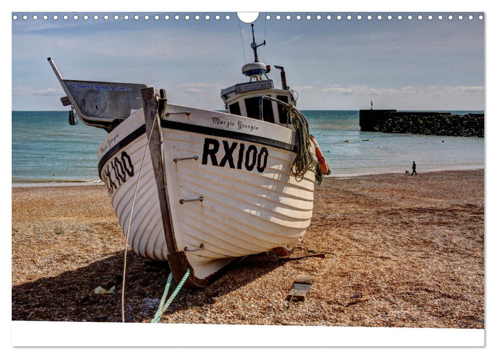 The Hastings Fishing Fleet (CALVENDO Monthly Calendar 2025)