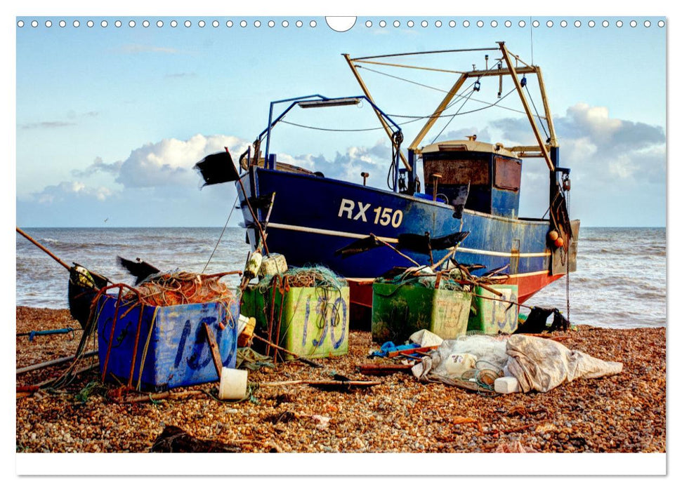 The Hastings Fishing Fleet (CALVENDO Monthly Calendar 2025)