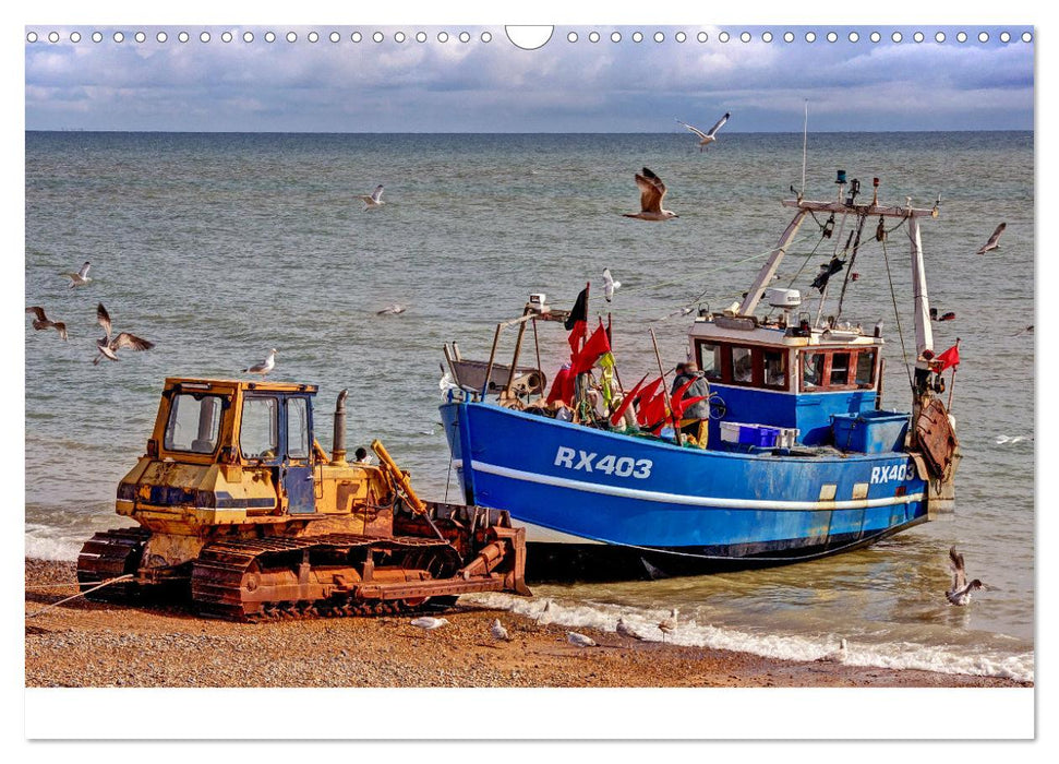 The Hastings Fishing Fleet (CALVENDO Monthly Calendar 2025)