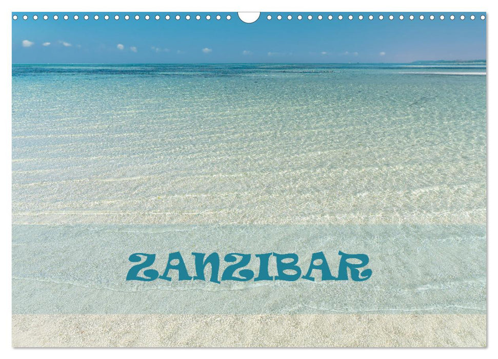 Zanzibar - a pearl of the Indian Ocean (CALVENDO Monthly Calendar 2025)