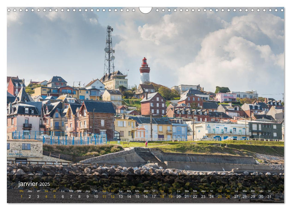 Ault aux portes de la Baie de Somme (CALVENDO Calendrier mensuel 2025)