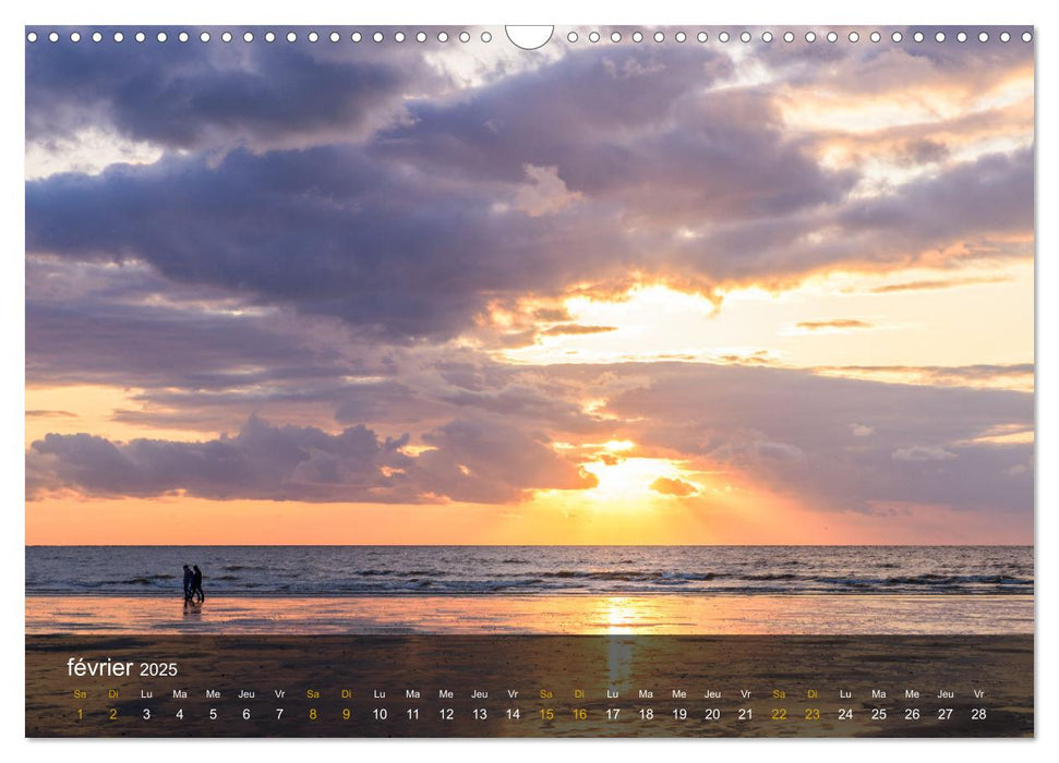 Ault aux portes de la Baie de Somme (CALVENDO Calendrier mensuel 2025)