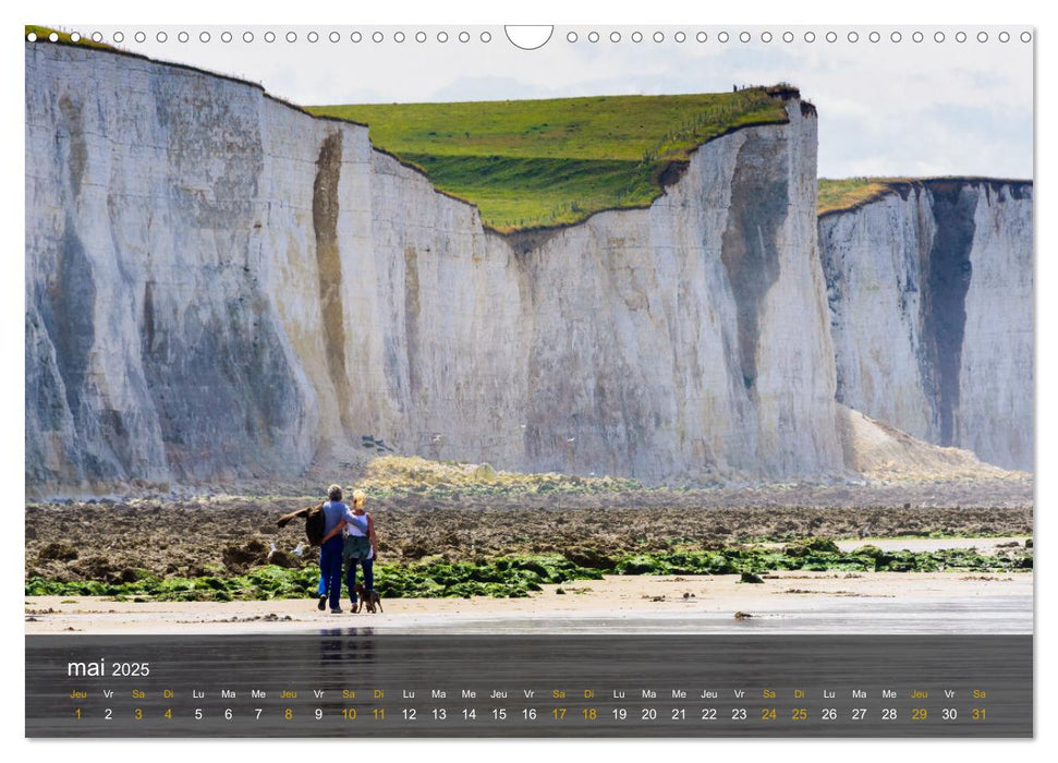 Ault aux portes de la Baie de Somme (CALVENDO Calendrier mensuel 2025)