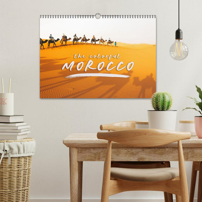 The colorful Morocco (CALVENDO Monthly Calendar 2025)