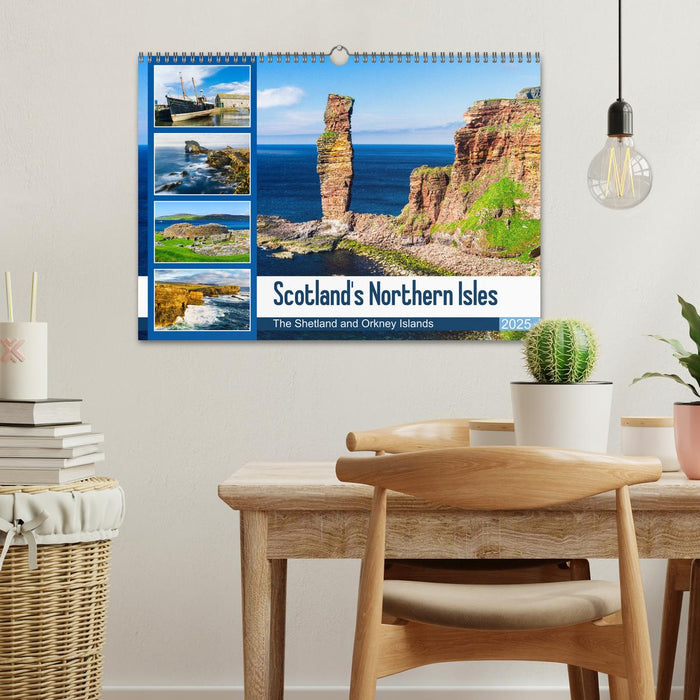 Scotland's Northern Isles - The Orkney and Shetland Islands (CALVENDO Monthly Calendar 2025)