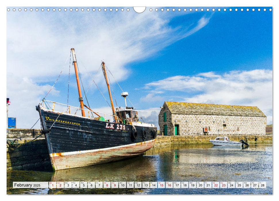 Scotland's Northern Isles - The Orkney and Shetland Islands (CALVENDO Monthly Calendar 2025)