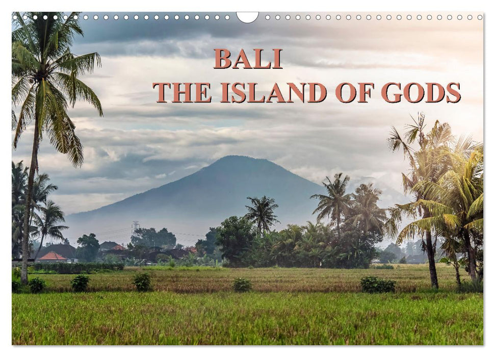 Bali, The Island Of Gods (CALVENDO Monthly Calendar 2025)