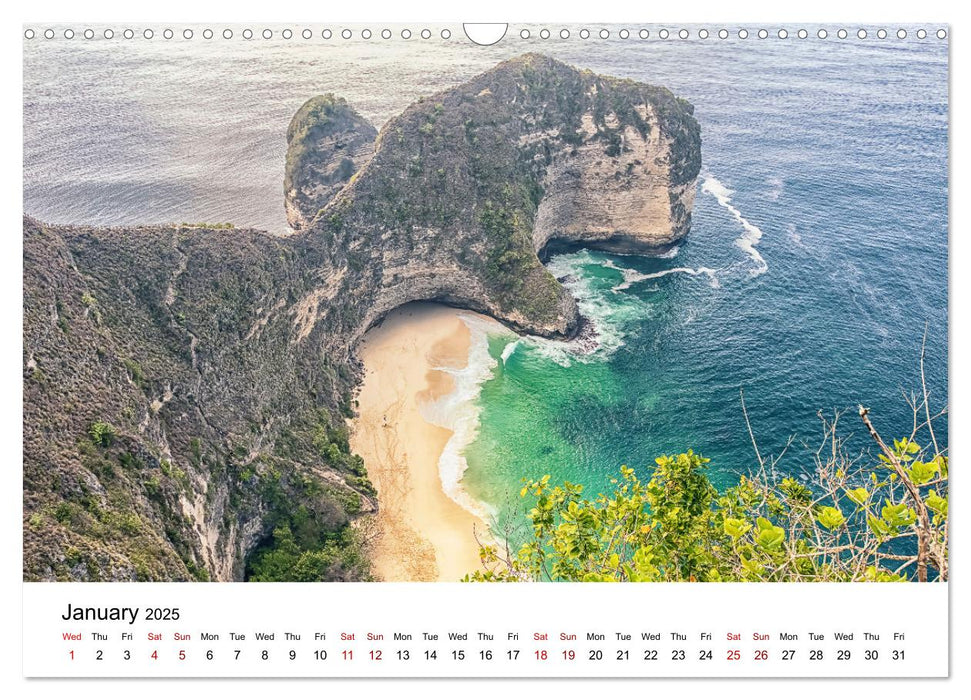 Bali, The Island Of Gods (CALVENDO Monthly Calendar 2025)