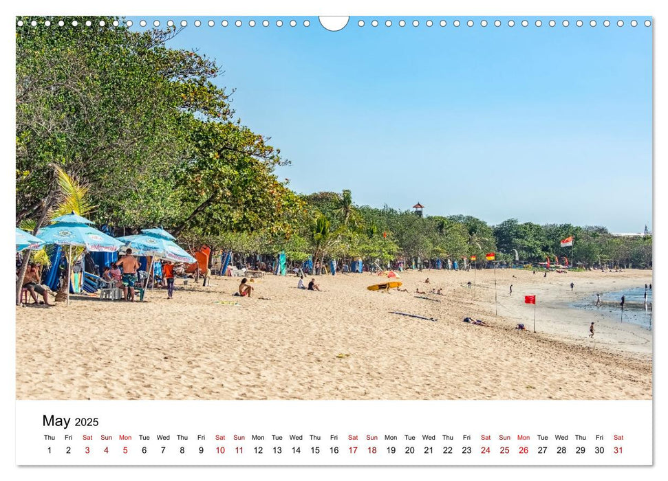 Bali, The Island Of Gods (CALVENDO Monthly Calendar 2025)