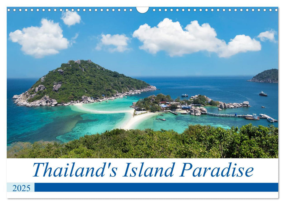 Thailand's Island Paradise (CALVENDO Monthly Calendar 2025)