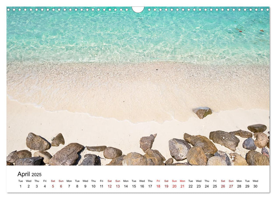 Thailand's Island Paradise (CALVENDO Monthly Calendar 2025)