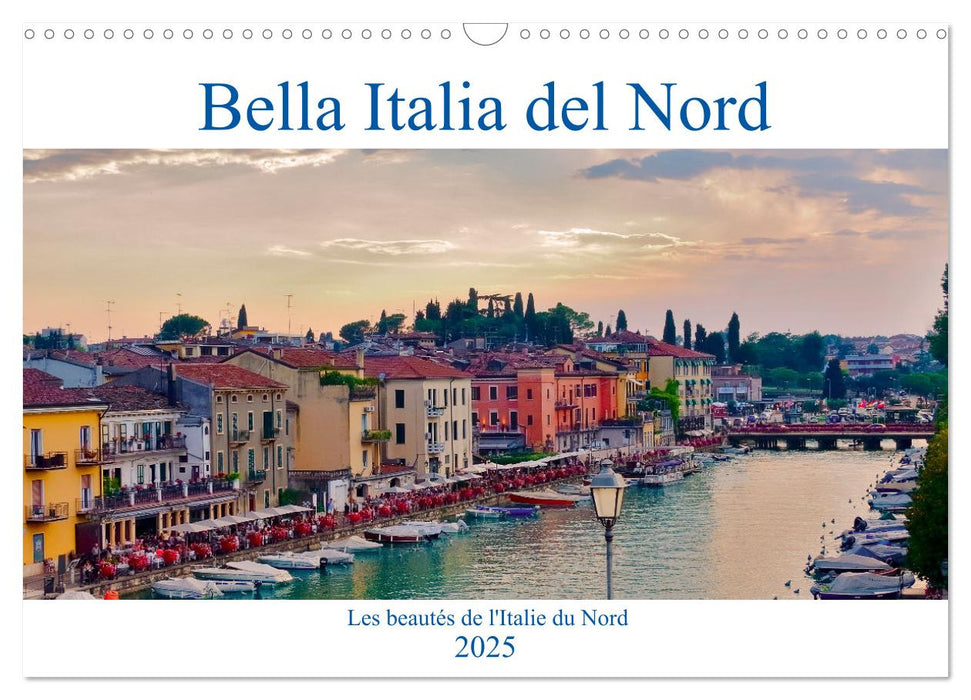 Bella Italia del Nord (CALVENDO Calendrier mensuel 2025)