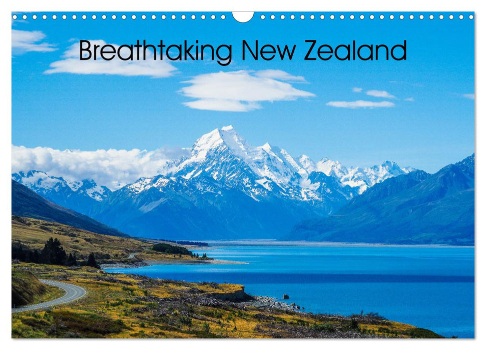 Breathtaking New Zealand (CALVENDO Monthly Calendar 2025)