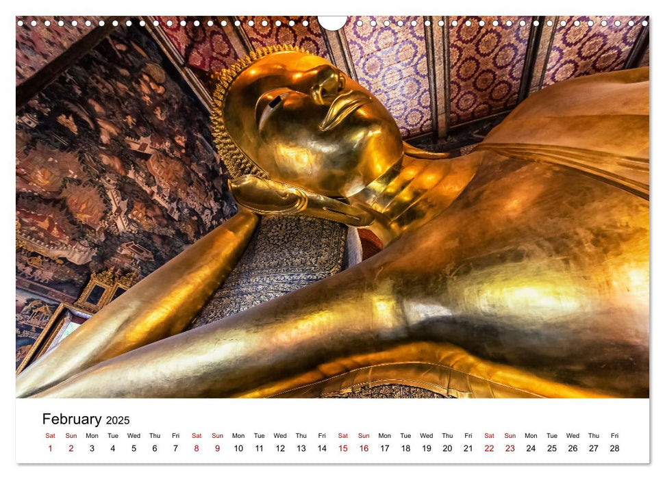 Marvelous Bangkok (CALVENDO Monthly Calendar 2025)