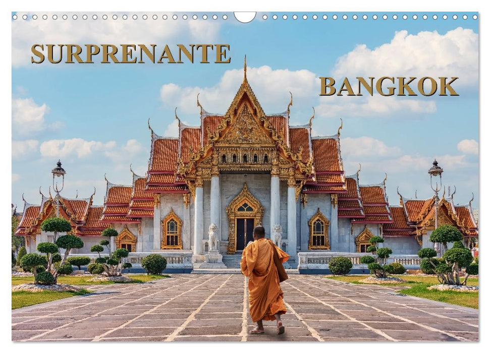 Surprenante Bangkok (CALVENDO Calendrier mensuel 2025)