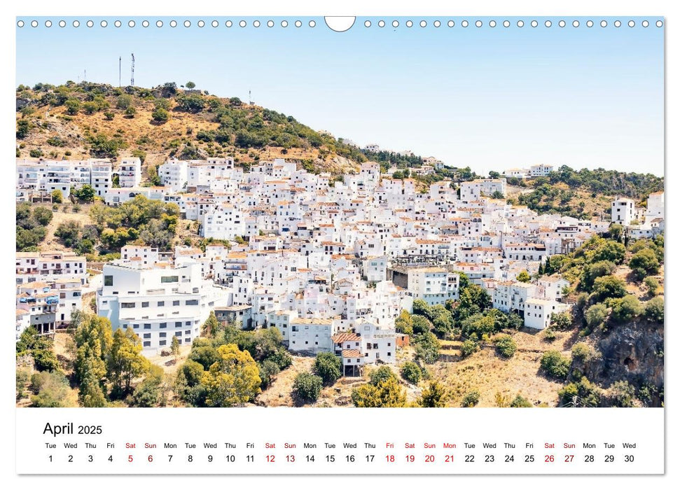 A Journey In Spain (CALVENDO Monthly Calendar 2025)