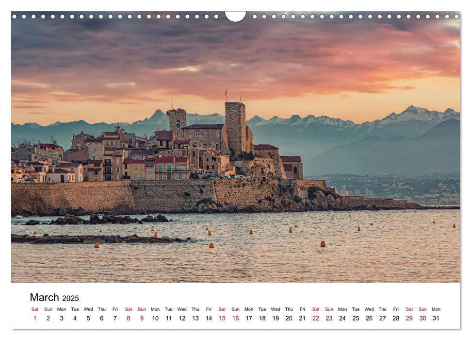 A Journey In France (CALVENDO Monthly Calendar 2025)