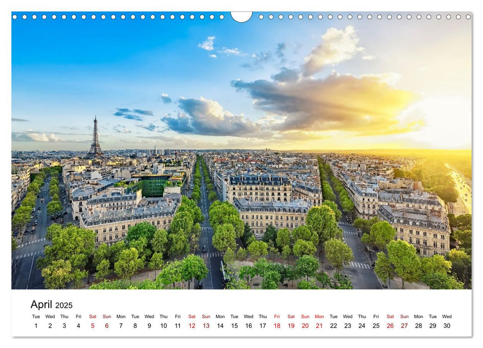 A Journey In France (CALVENDO Monthly Calendar 2025)