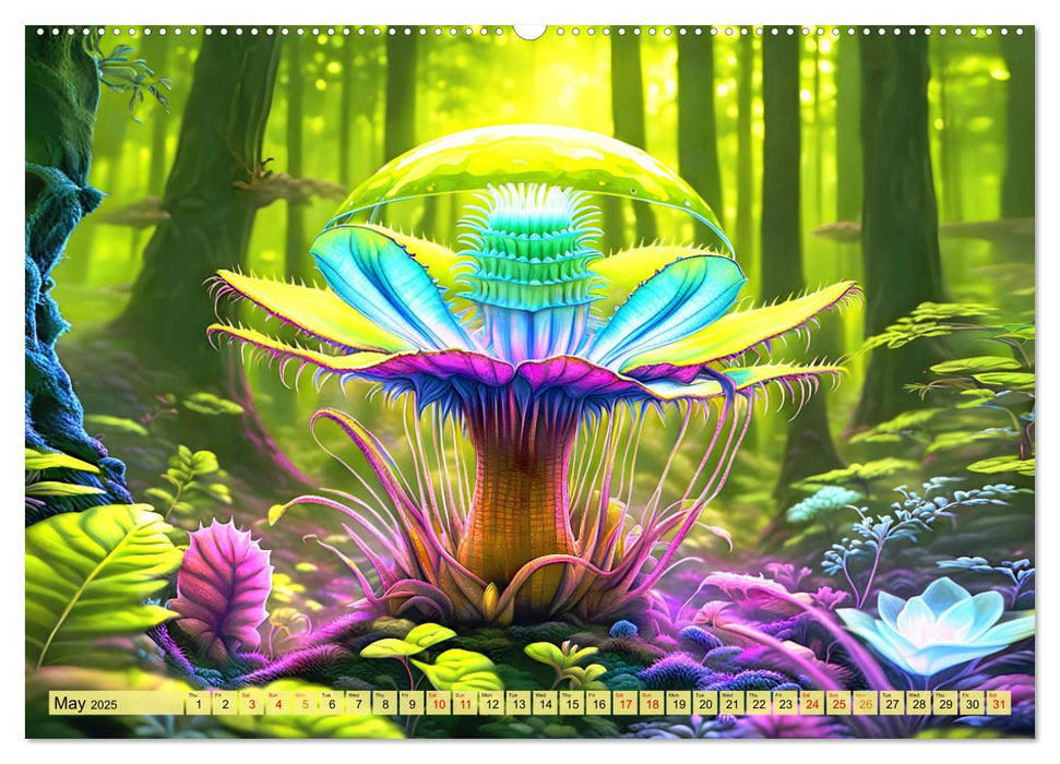 Intergalactic garden (CALVENDO Premium-Calendar 2025)