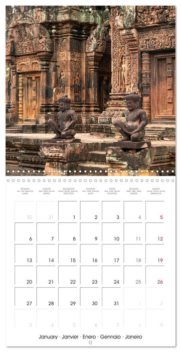 Cambodia - Angkor Wat (CALVENDO Monthly Calendar 2025)