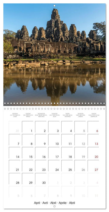 Cambodia - Angkor Wat (CALVENDO Monthly Calendar 2025)