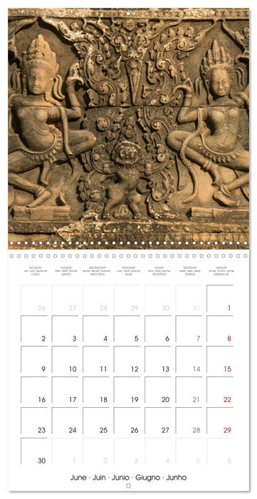 Cambodia - Angkor Wat (CALVENDO Monthly Calendar 2025)