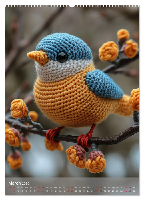 CROCHET ANIMALS (CALVENDO Monthly Calendar 2025)