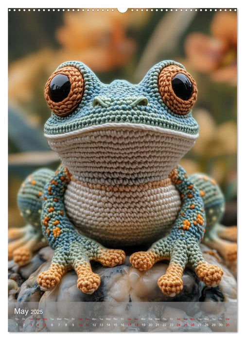 CROCHET ANIMALS (CALVENDO Monthly Calendar 2025)