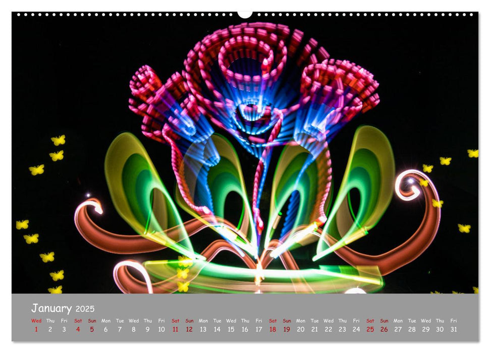 Light is Life and Fun (CALVENDO Monthly Calendar 2025)