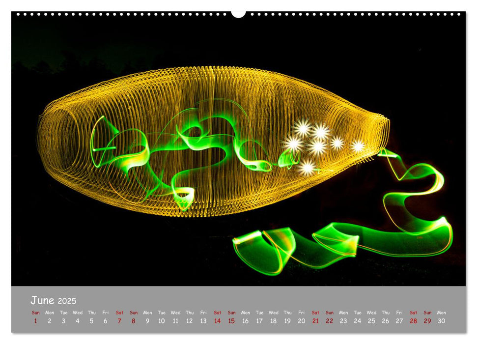 Light is Life and Fun (CALVENDO Monthly Calendar 2025)