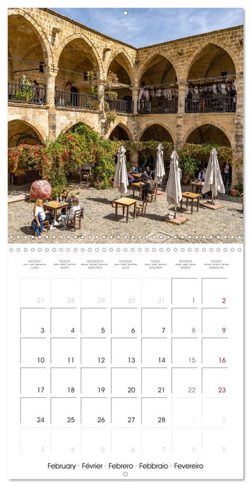 Republic of Cyprus (CALVENDO Monthly Calendar 2025)