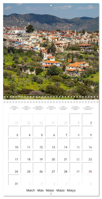 Republic of Cyprus (CALVENDO Monthly Calendar 2025)