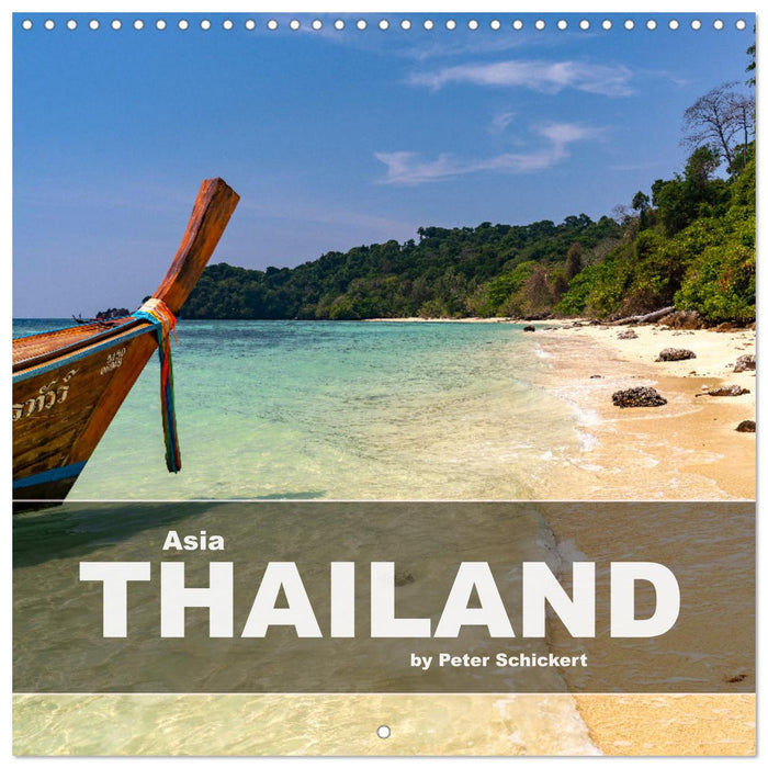 Asia - Thailand (CALVENDO Monthly Calendar 2025)