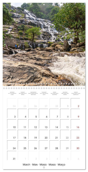 Asia - Thailand (CALVENDO Monthly Calendar 2025)