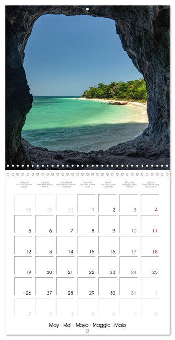 Asia - Thailand (CALVENDO Monthly Calendar 2025)