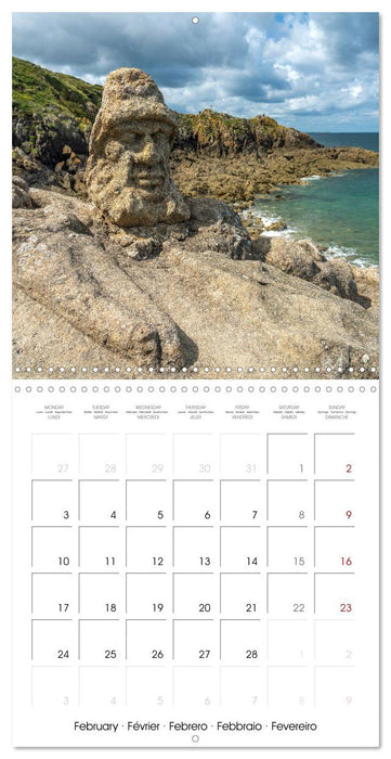 France - Brittany (CALVENDO Monthly Calendar 2025)