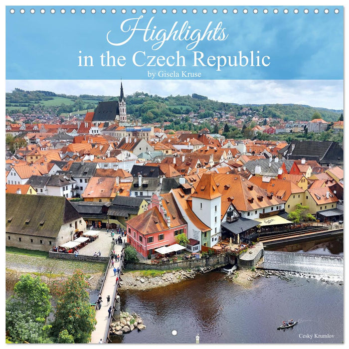 Highlights in the Czech Republic (CALVENDO Monthly Calendar 2025)