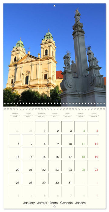 Highlights in the Czech Republic (CALVENDO Monthly Calendar 2025)