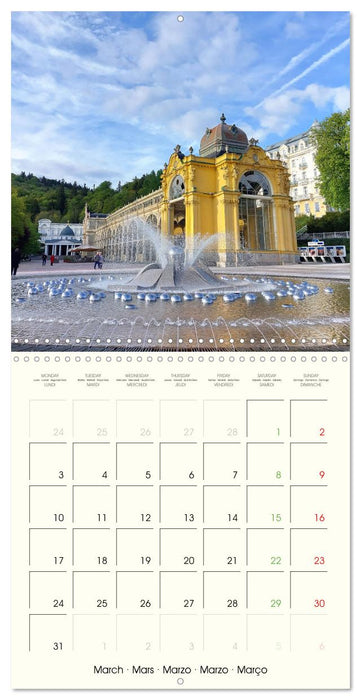 Highlights in the Czech Republic (CALVENDO Monthly Calendar 2025)