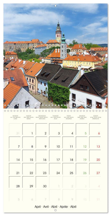 Highlights in the Czech Republic (CALVENDO Monthly Calendar 2025)