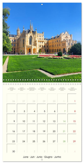 Highlights in the Czech Republic (CALVENDO Monthly Calendar 2025)