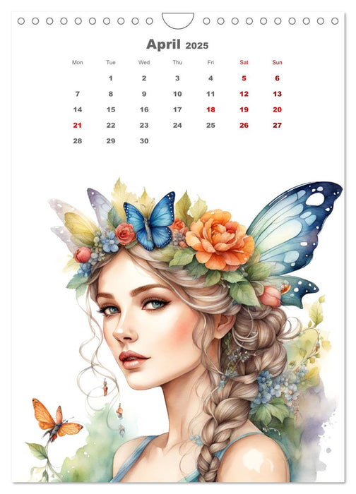 The fairies (CALVENDO Monthly Calendar 2025)