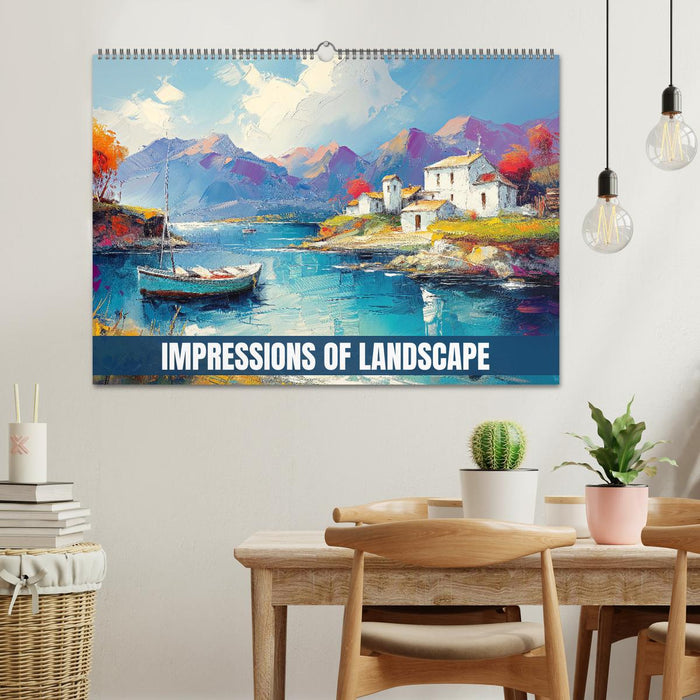 Impressions of landscape (CALVENDO Monthly Calendar 2025)