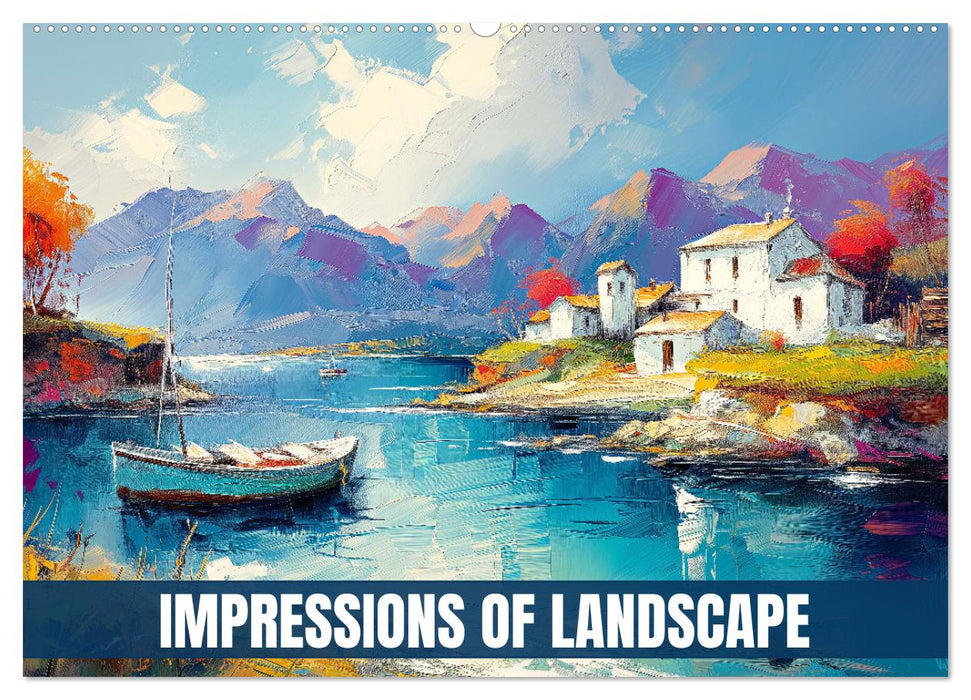 Impressions of landscape (CALVENDO Monthly Calendar 2025)