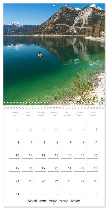 Picturesque Germany (CALVENDO Monthly Calendar 2025)