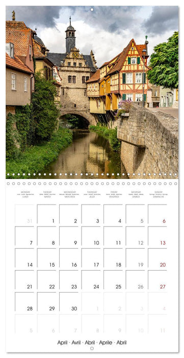 Picturesque Germany (CALVENDO Monthly Calendar 2025)