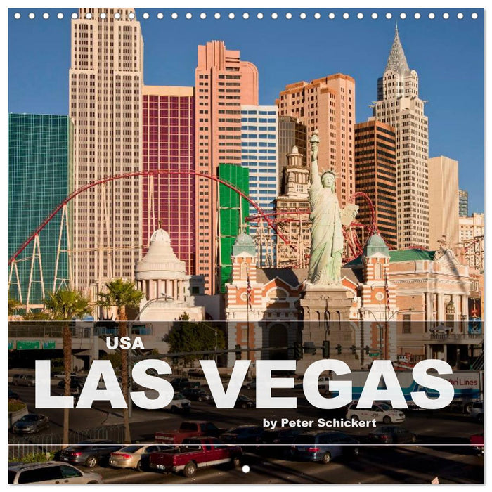 USA - Las Vegas (CALVENDO Monthly Calendar 2025)