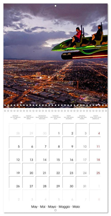 USA - Las Vegas (CALVENDO Monthly Calendar 2025)