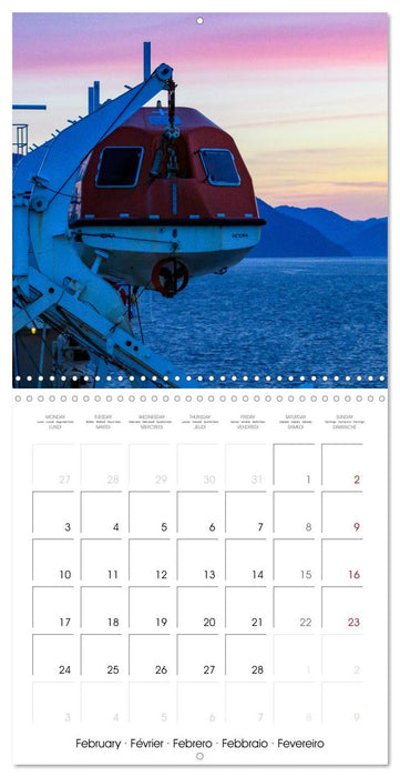 Enjoy Canada's Inside Passage (CALVENDO Monthly Calendar 2025)