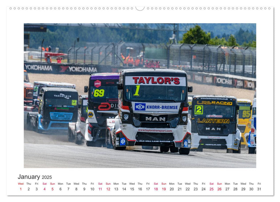 British Race Trucks (CALVENDO Premium-Calendar 2025)